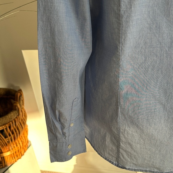 J. Crew Blue Button Down Shirt - Picture 4 of 8